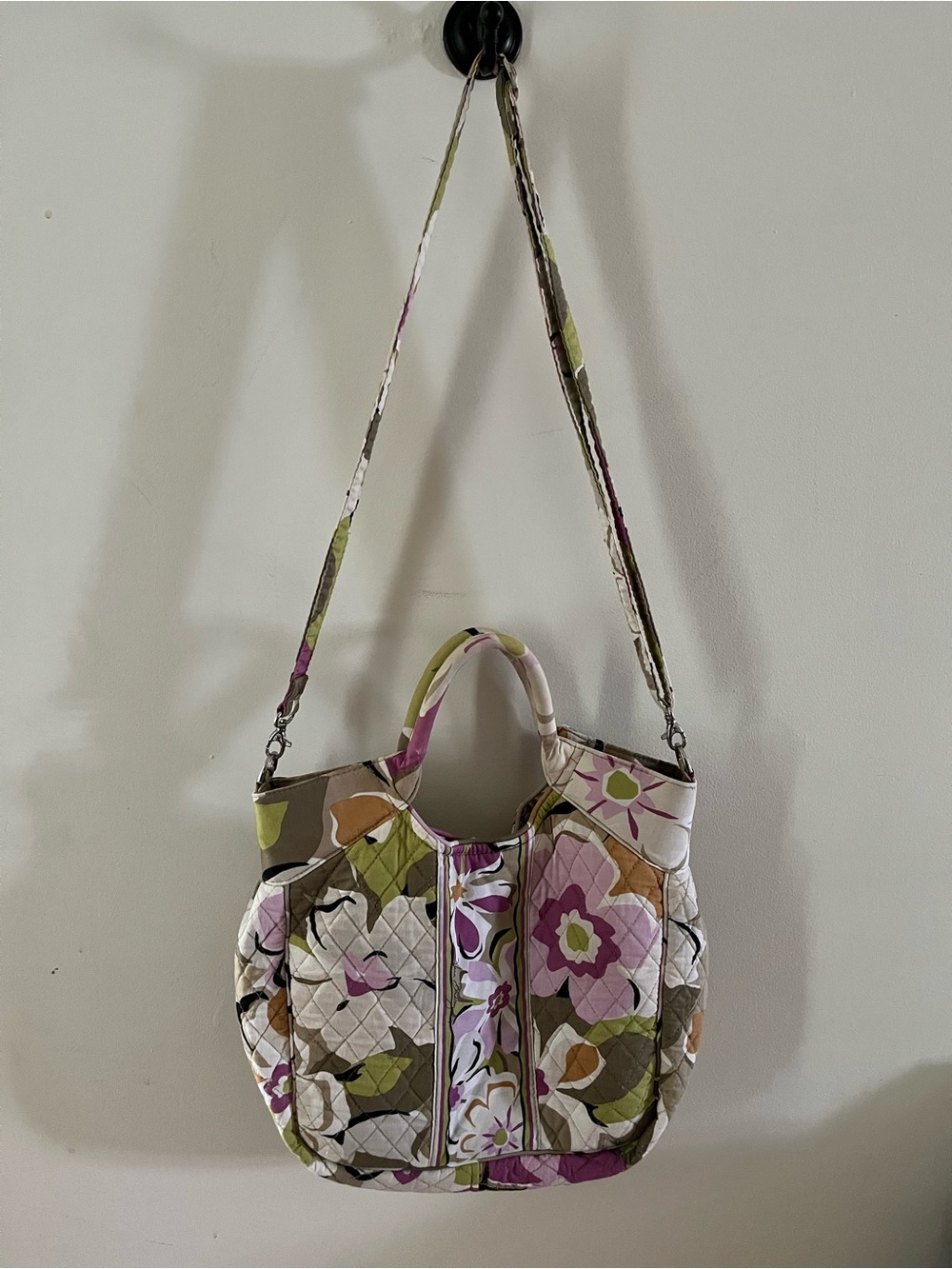 Vera Bradley 2 Way Tote Portobello Road retired